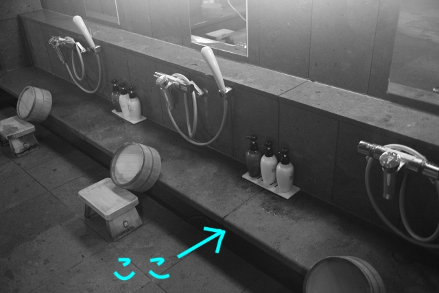 ぞっとした！ゴルフ場のお風呂場での出来事
