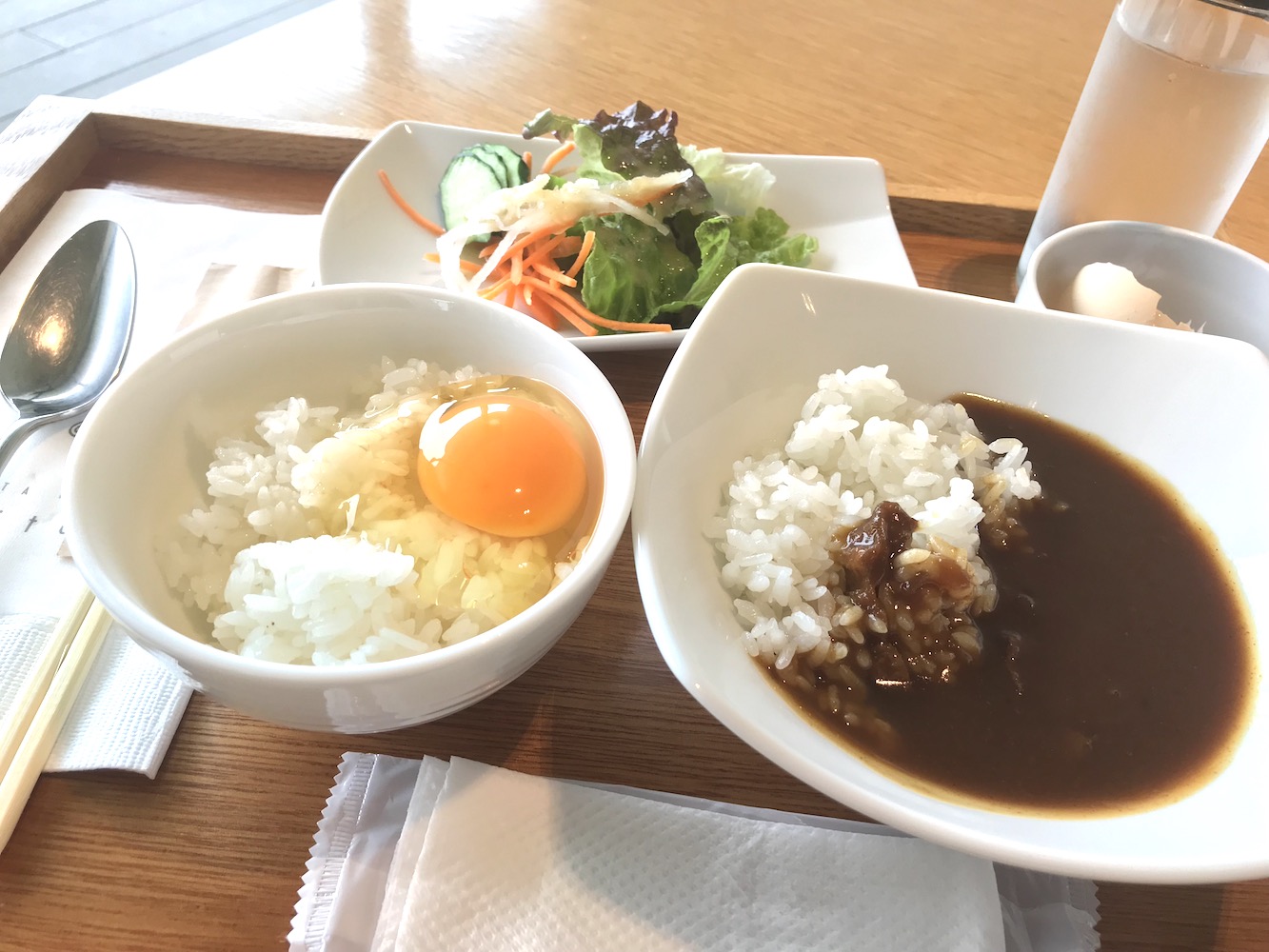 380円の朝ごはんは、大満足です。