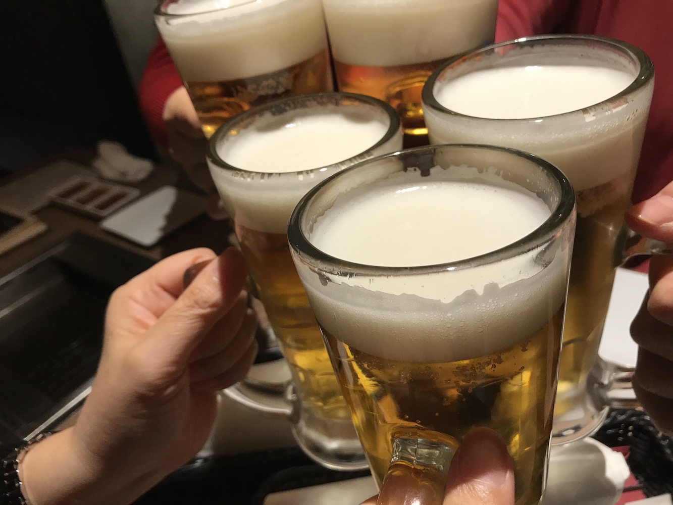 ゴルフ繋がりの飲み会は、やはりゴルフネタ