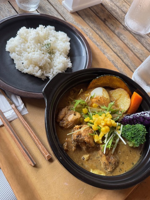 富良野ゴルフコースのスープカレー