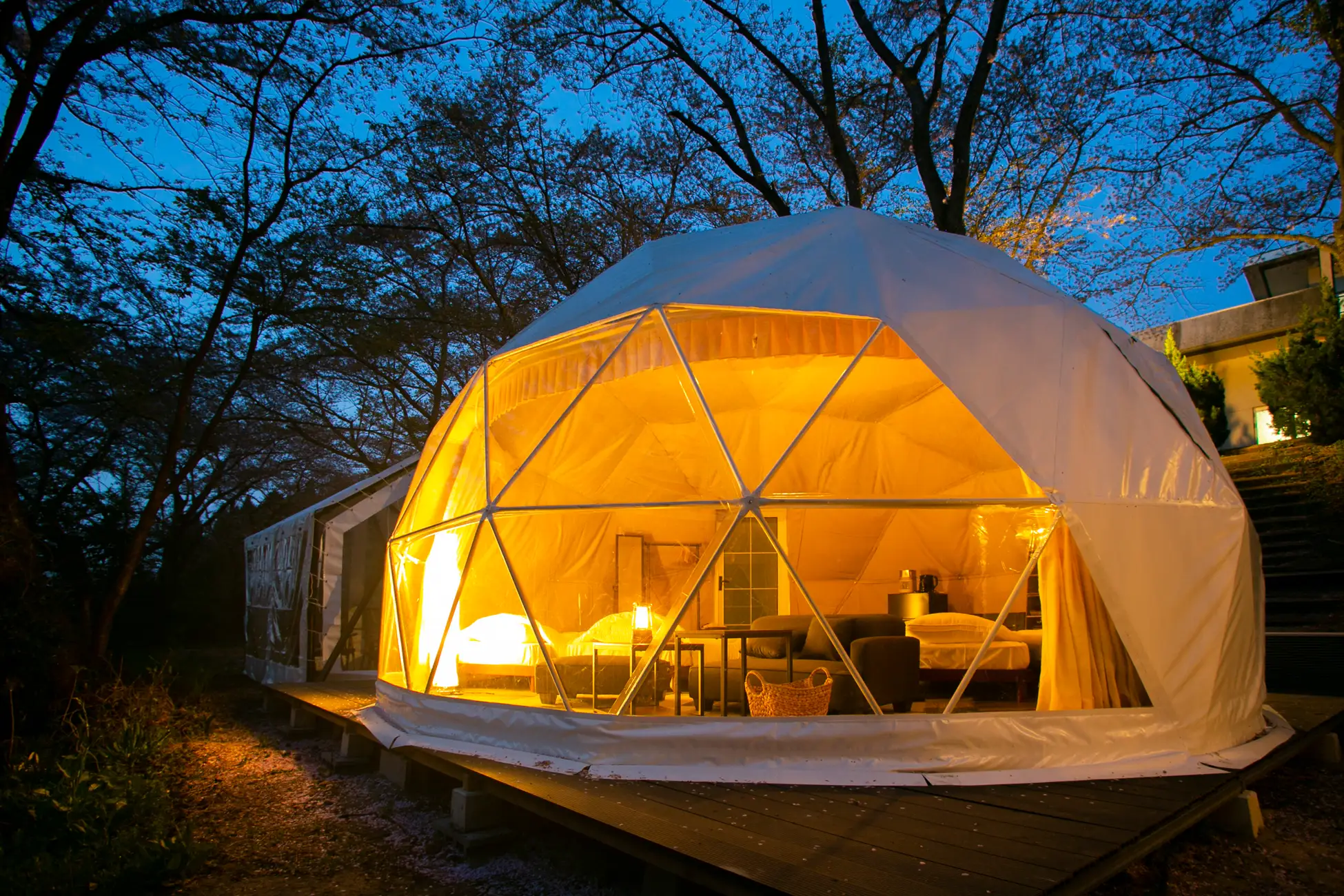 Glamping at Kannami Springs Country Club